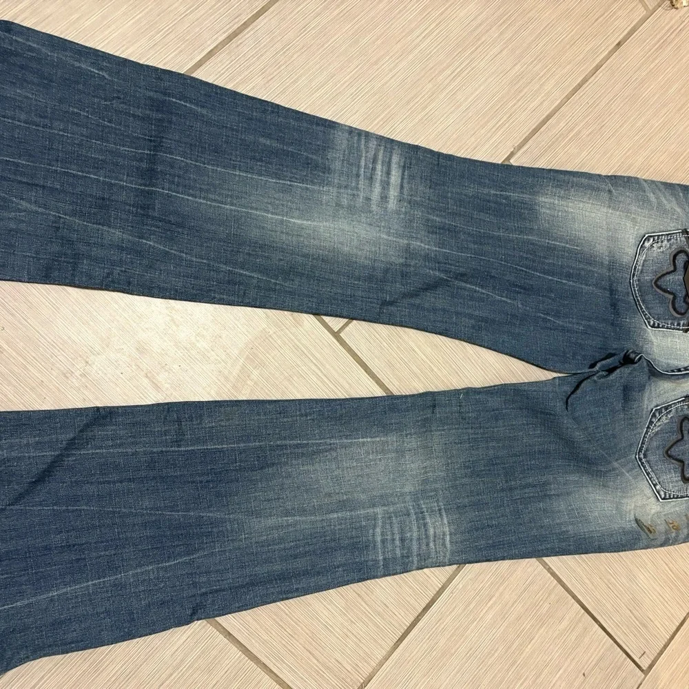 Express Women's Boot Cut Jeans - Blue